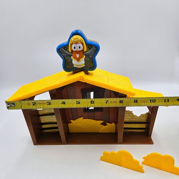 Veggie Tales Nativity Manger Creche Replacement Christmas Read - Picture 10 of 11